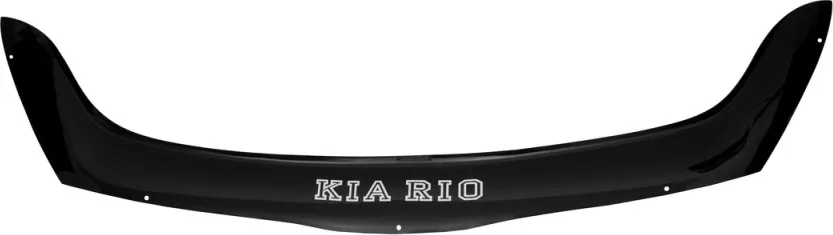 Дефлектор REIN для капота (ЕВРО крепеж) Kia Rio IV седан 2017-2020