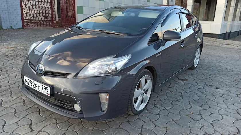 Дефлекторы Cobra Tuning для окон Toyota Prius III (XW30) 2009-2015