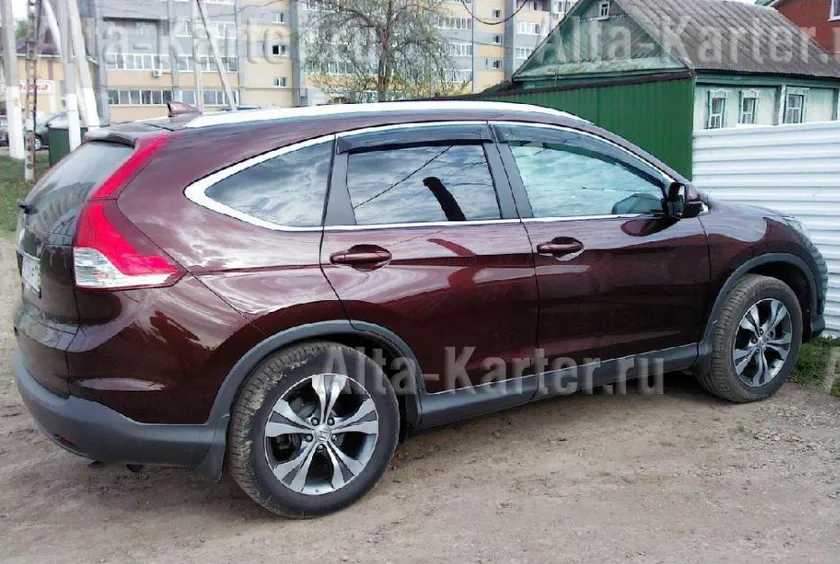 Дефлекторы Cobra Tuning Eurostandart для окон Honda CR-V IV 2012-2018