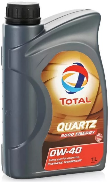 Масло моторное синтетическое TOTAL Quartz 9000 ENERGY 195282 0w-40 1 л