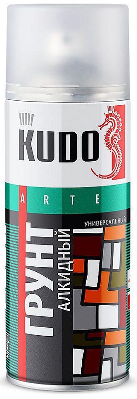 Грунт алкидный KUDO KU-2003 универсальный Чёрный