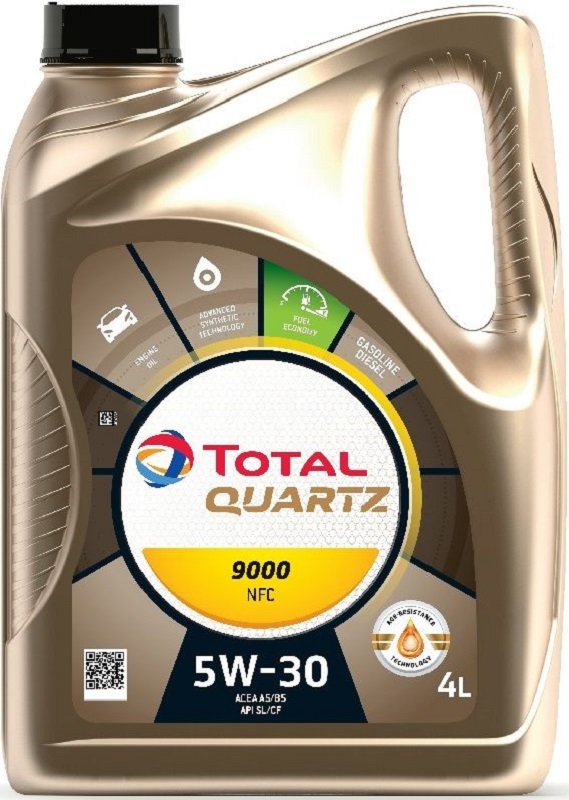 Масло моторное синтетическое Total 213835 QUARTZ 9000 FUTURE NFC 5W-30, 5л