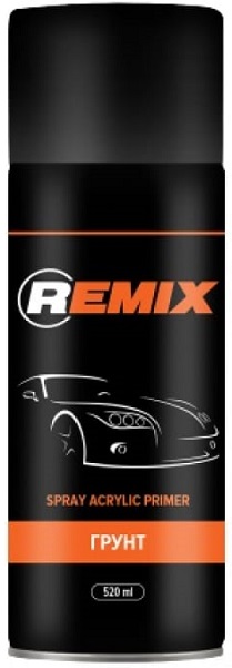 Грунт акриловый Remix RMSPR02,черный