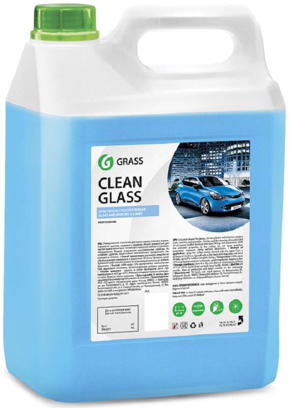 Очиститель стекол Clean Glass Grass 133101, 5л