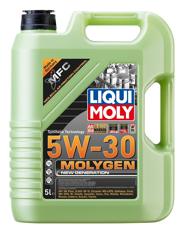 Масло моторное синтетическое Liqui Moly 9043 Molygen New Generation 5W-30, 5л