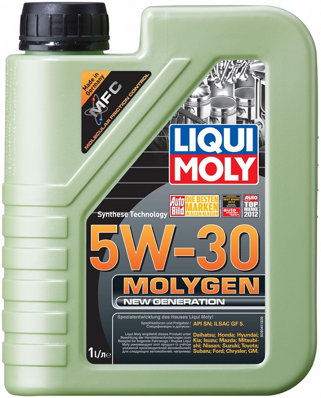 Масло моторное синтетическое Liqui Moly 9041 Molygen New Generation 5W-30, 1л