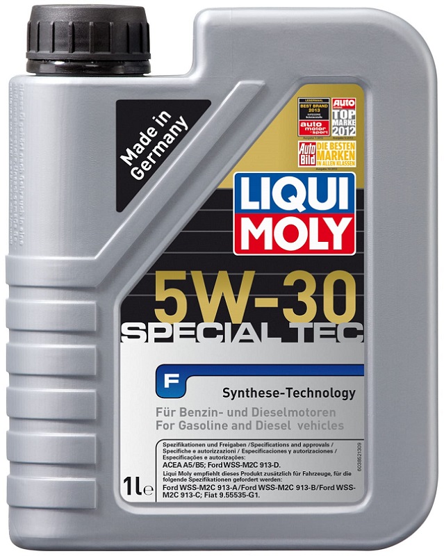 Масло моторное синтетическое Liqui Moly 8063 Special Tec F 5W-30, 1л