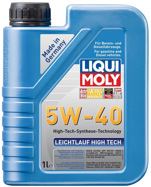 Масло моторное синтетическое Liqui Moly 8028 Leichtlauf High Tech 5W-40, 1л
