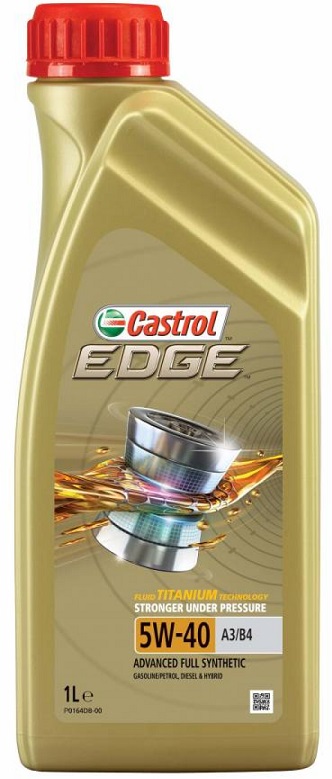 Масло моторное синтетическое Castrol 15BA5E EDGE A3/B4 TITANIUM FST 5W-40, 1л