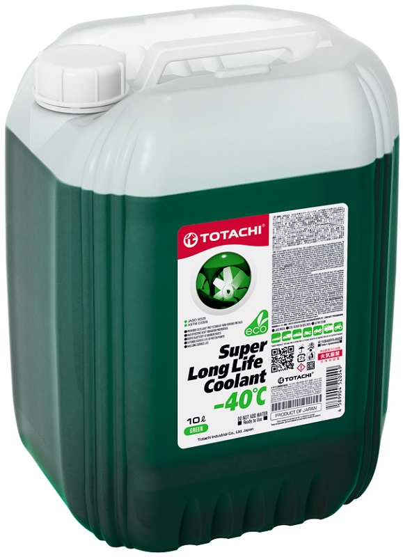 Антифриз Totachi 41610 Super LLC Green, зеленый, 10л