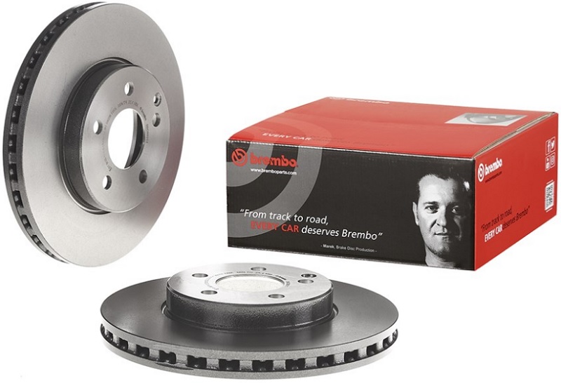 Диск тормозной передний MB E-CLASS Brembo 09.C893.11, D=295 мм