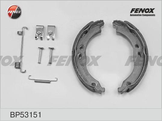 Колодки тормозные, барабанные CITROEN Jumper Fenox BP53151