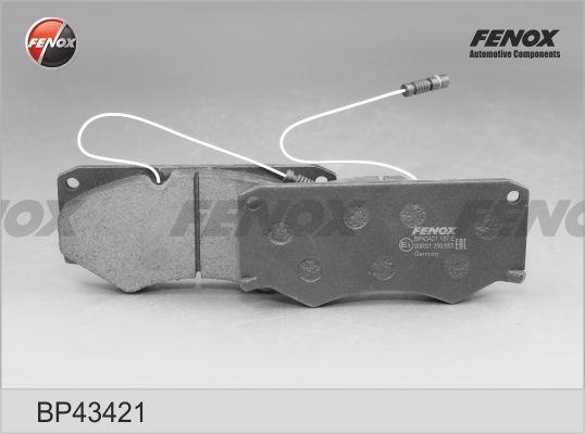 Колодки тормозные, дисковые передние FORD Escort Fenox BP43421