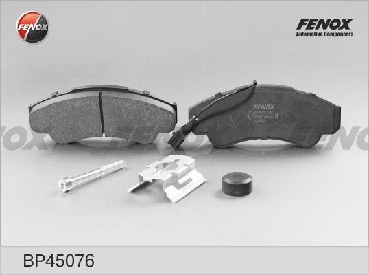 Колодки тормозные, дисковые передние FIAT DUCATO Fenox BP45076