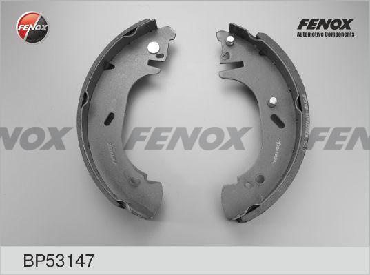 Колодки тормозные, барабанные FORD Fiesta Fenox BP53147