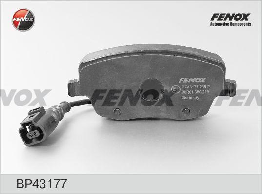 Колодки тормозные, дисковые передние SEAT Cordoba Fenox BP43177