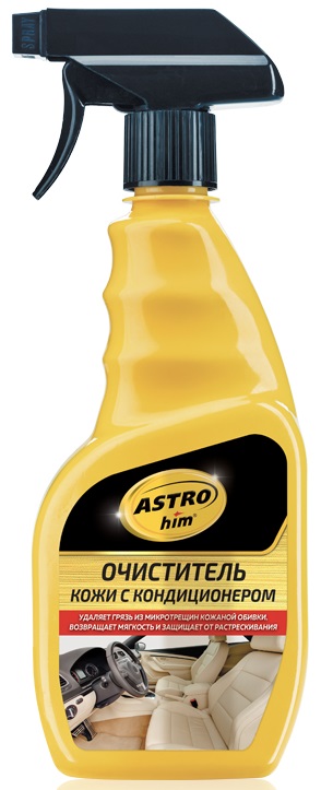 Очиститель кожи ASTROhim AC-855, с кондиционером, 500 мл
