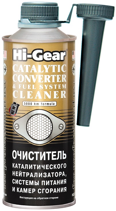 Очиститель катализатора, системы питания и камер сгорания HI-Gear HG3270, 444 мл