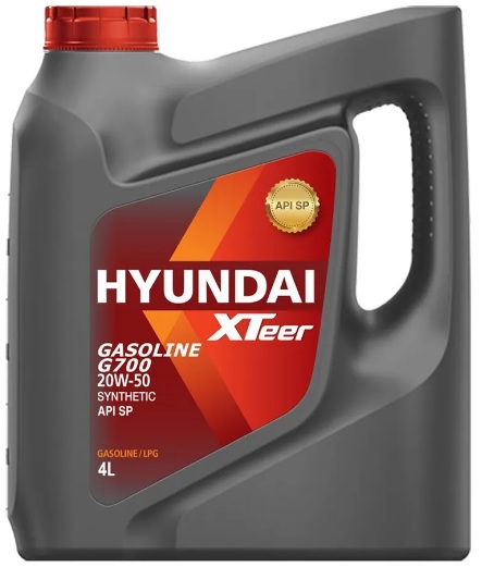 Масло моторное Hyundai Xteer 1041011, Gasoline, 20W-50, 4 л 