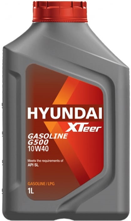 Масло моторное Hyundai Xteer 1011044, Gasoline G500, 10W-40, 1 л 