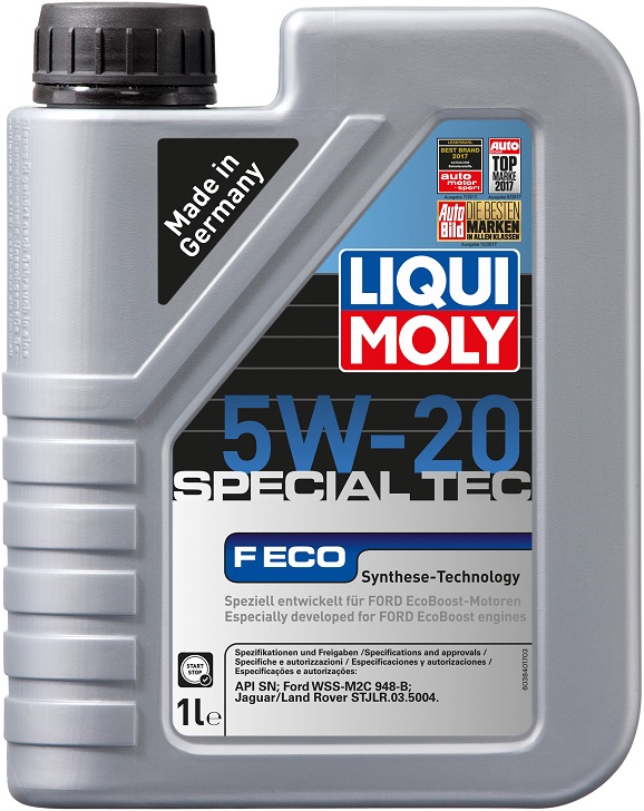 Масло моторное синтетическое Liqui Moly 3840 Special Tec F ECO, 5W-20, 1 л