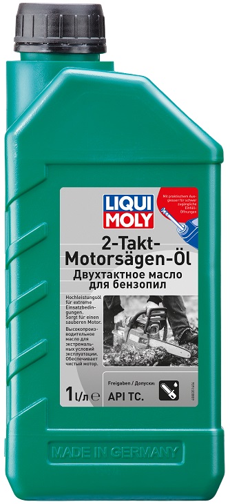 Масло моторное минеральное Liqui Moly 8035 2-Takt-Motorsagen-Oil, 1 л