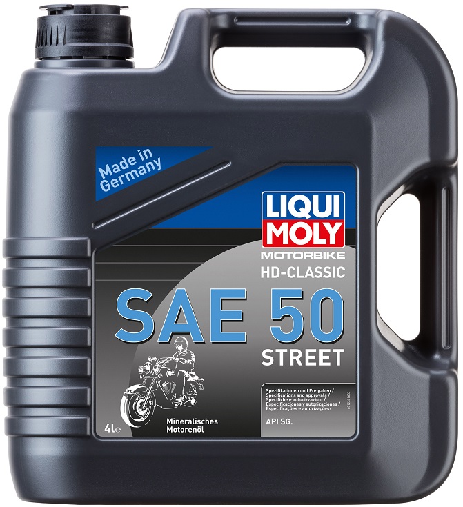 Масло моторное минеральное Liqui Moly 1230 Racing HD-Classic 50, 4 л