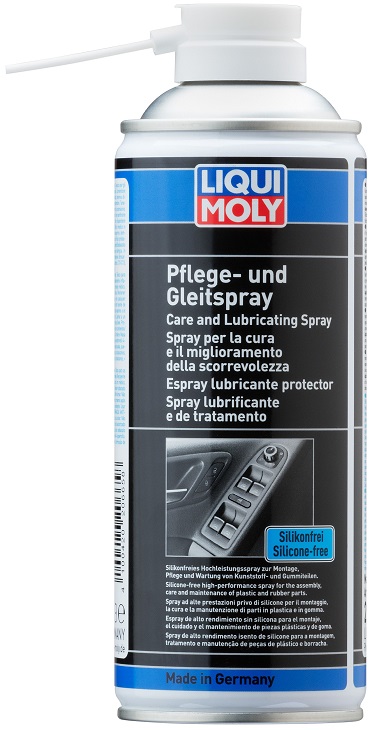Глянцевый спрей для ухода за пластмассами Pflege-und Gleispray Liqui Moly 20665, 400 мл