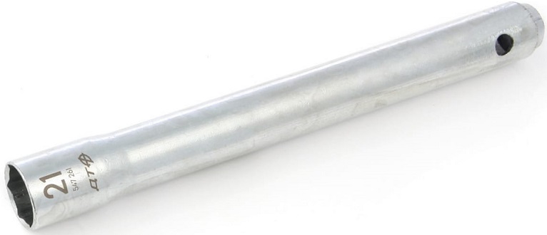 Ключ свечной трубчатый с магнитом Дело Техники 547261, 21х200 мм 