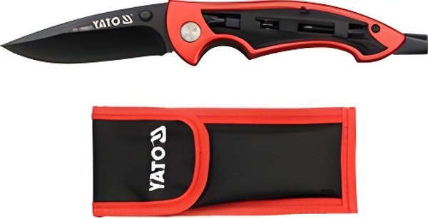 Нож складной и биты Yato YT-76031