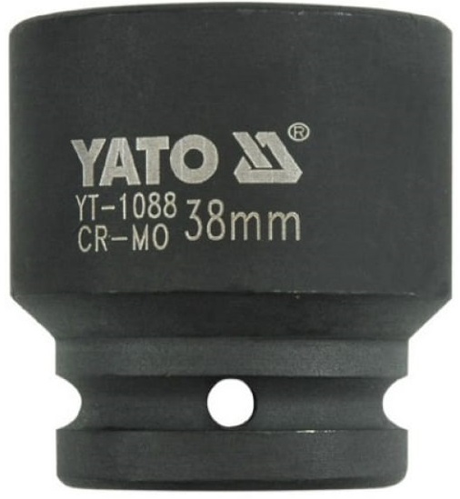 Головка ударная YATO YT-1088, 6-гранная, 38 мм, 3/4, CrMo