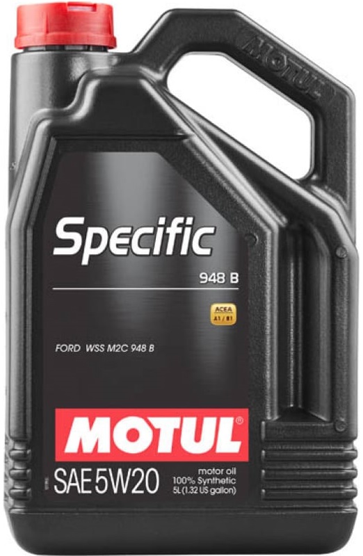 Масло моторное синтетическое Motul 106352, Specific 948B, 5W-20, 5 л
