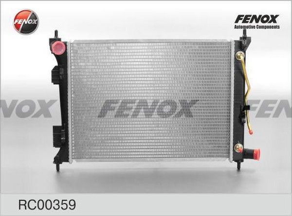 Радиатор охлаждения HYUNDAI SOLARIS Fenox RC00359