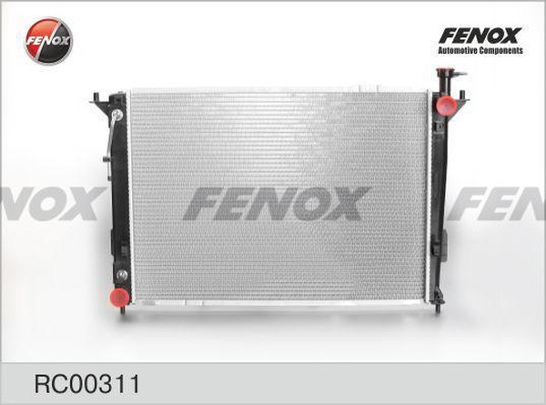 Радиатор охлаждения HYUNDAI Santa Fe Fenox RC00311