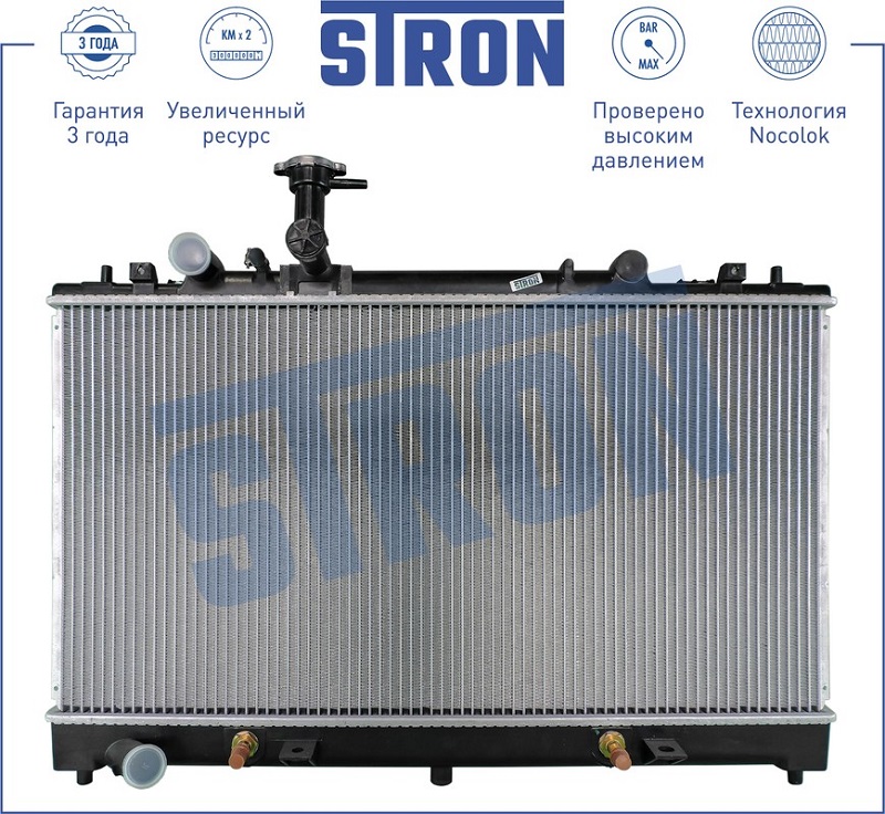 Радиатор охлаждения Mazda 6 I STRON STR0225