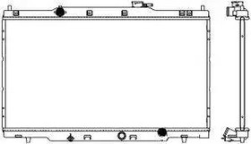 Радиатор охлаждения HONDA CR-V Sakura 3211-1038