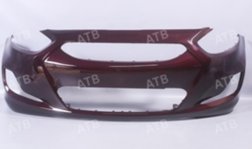 Бампер передний Hyundai Solaris 1 2010-2014, Фиолетовый перламутр, ATB 1AHS1T010FPXA