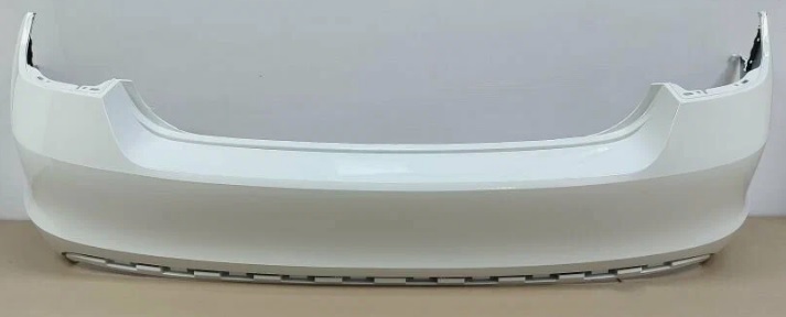 Бампер задний Skoda Rapid 1 2012-2020, Белый 0Q, ATB 1ASR1010R0Q