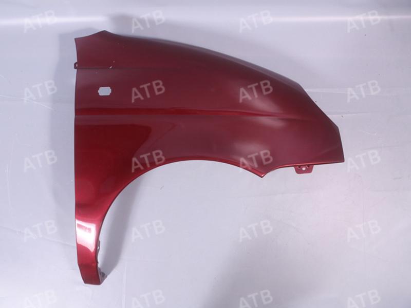 Крыло переднее правое Daewoo Matiz 1 2000-2015, Вишневый 74U, ATB 1ADM103AFR74U