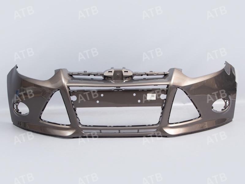 Бампер передний Ford Focus 3 2011-2015, Лунное небо металлик (Lunar sky), ATB 1AFF3011FLS