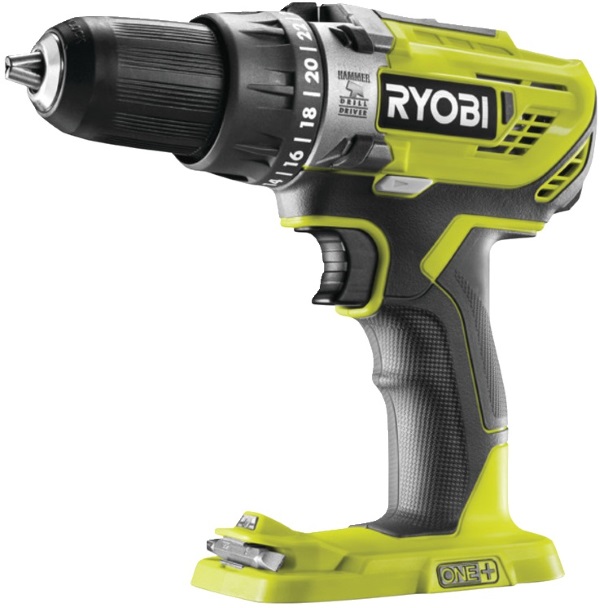 Дрель-шуруповерт ударная аккумуляторная Ryobi R 18 PDC-0 5133002888