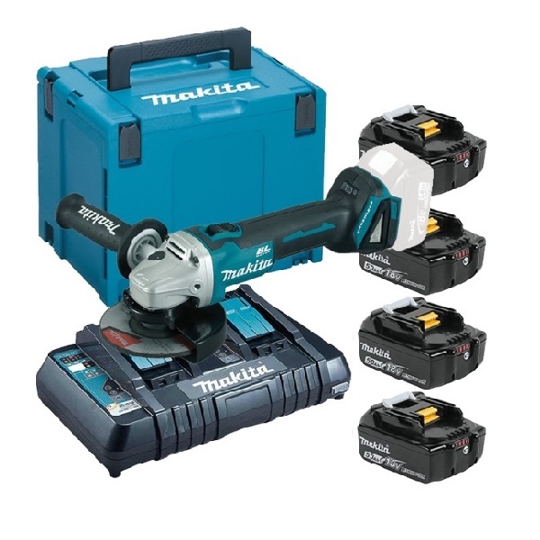 Шлифмашина угловая аккумуляторная MAKITA DGA 504 Z 198831-0