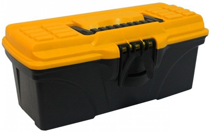 Ящик для инструмента пластмассовый ТИТАН 32,4х16,5х13,7см IDEA М2930 (13) 