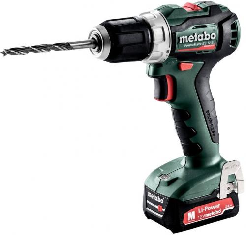 Дрель-шуруповерт аккумуляторная Metabo PowerMaxx BS 12 BL 601038500