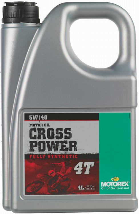 Моторное масло Motorex 300587 Cross Power 4T 5W-40 4 л