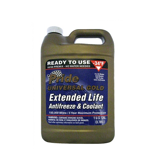 Жидкость охлаждающая Pride 6UG34 Universal Gold Extended Life  3.785 л