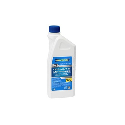 Жидкость охлаждающая Ravenol 4014835755710 HTC Hybrid Technology Coolant Premix  1.5 л