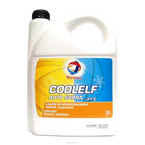 Жидкость охлаждающая Total 147989 COOLELF AUTO SUPRA  5 л