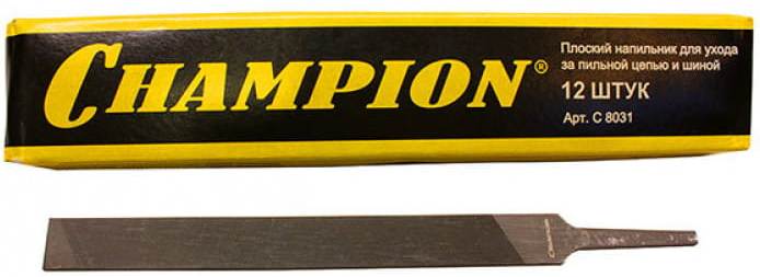 Напильник плоский CHAMPION C8031 (12 штук)