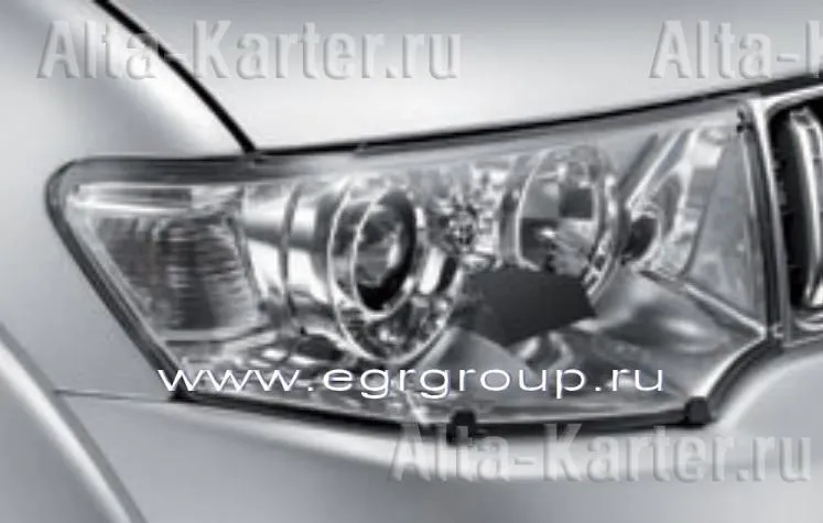 Защита EGR передних фар для Mitsubishi Colt VI 2004-2012